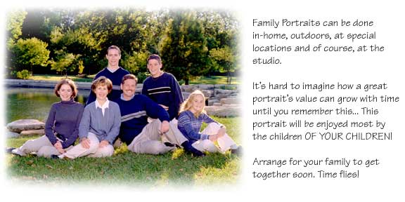 family photography in the park